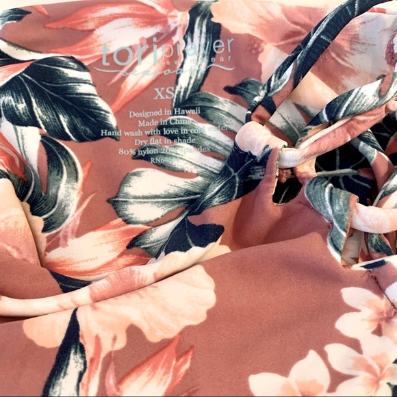 Tori Praver Strappy High Waisted Swim Bottom - Picture 4 of 5